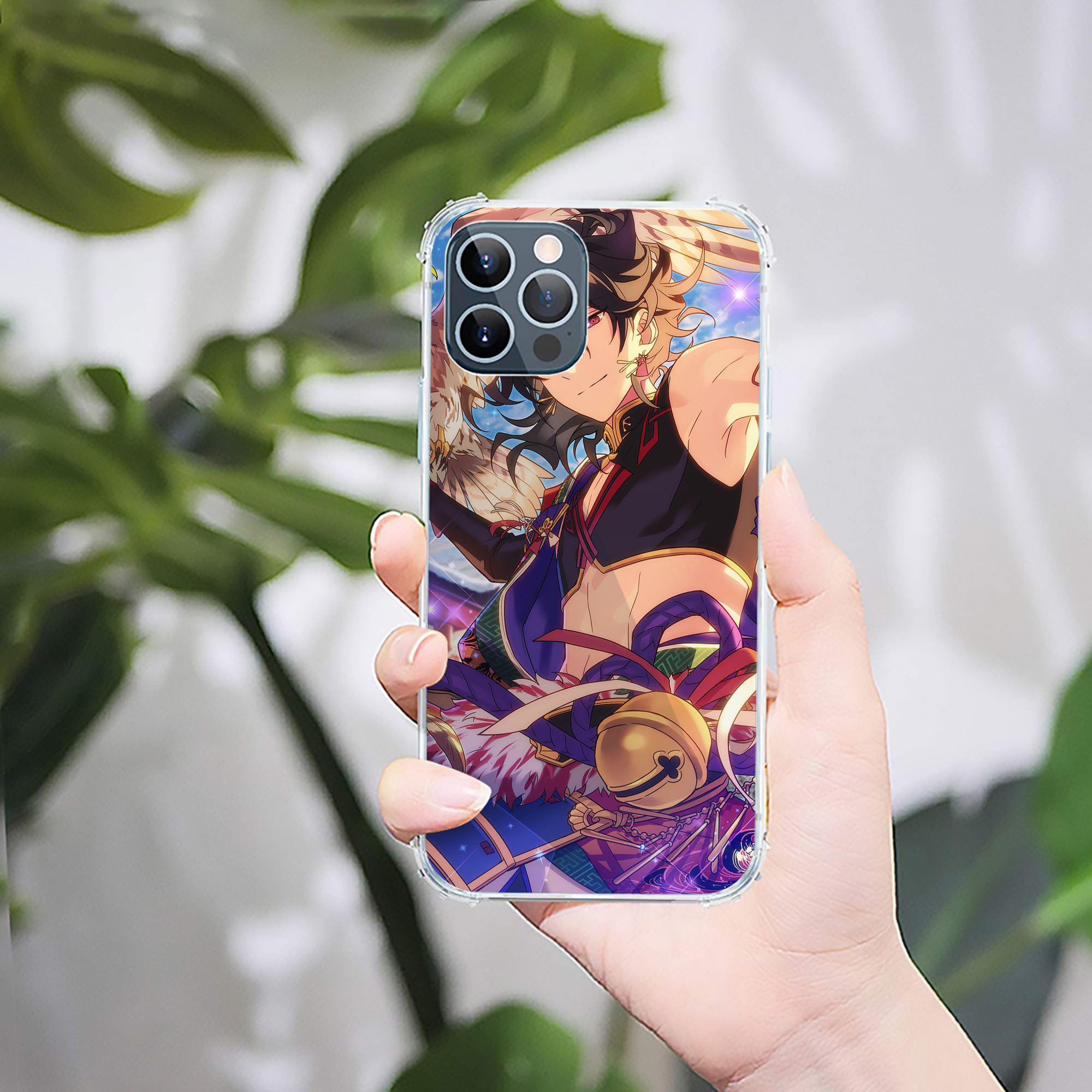 （画像用） あんさんぶるスターズ! Ensemble Stars 【iPhone 12シリーズ対応】透明スマホケース（クリアソフトケース）